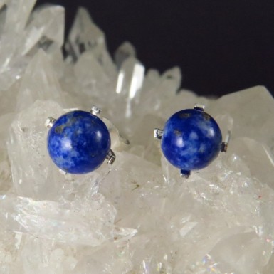 Pendientes lapislázuli y plata